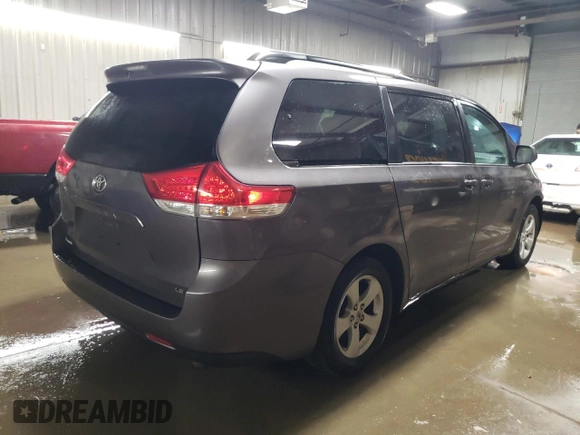 2011 Toyota Sienna LE AAS with VIN 5TDKK3DCXBS095708, listed as a Copart auction lot 87407754 with 208,356 mi miles and Salvage Title. Bid and sale history available at DreamBid. Image 3.
