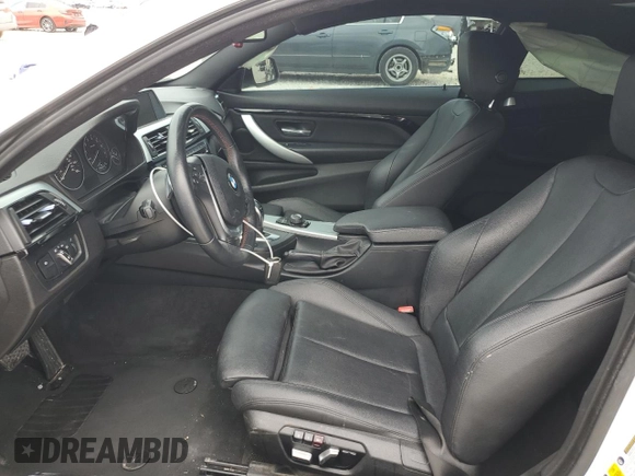 2017 BMW 4 Series 430i with VIN WBA4R7C37HK896333, listed as a Copart auction lot 88597215 with 114,500 mi miles and Salvage Title. Bid and sale history available at DreamBid. Image 7.