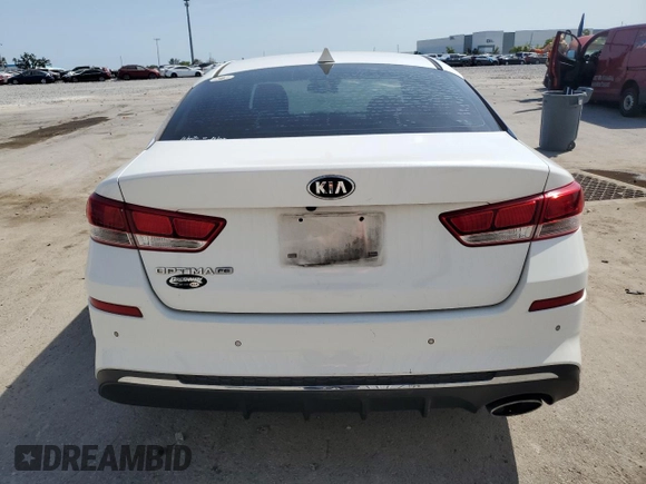 2019 Kia Optima LX with VIN 5XXGT4L3XKG294706, listed as a Copart auction lot 54532095 with 116,315 mi miles and Salvage Title. Bid and sale history available at carsss.com. Image 6.