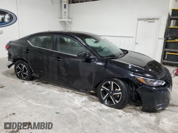 2024 Nissan Sentra SV with VIN 3N1AB8CV4RY251873, listed as a Copart auction lot 61502575 with 24,031 mi miles and Clean title. Bid and sale history available at DreamBid. Image 4.