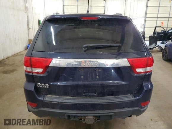 2012 Jeep Grand Cherokee Laredo with VIN 1C4RJFAG9CC221229, listed as a Copart auction lot 52035545 with 70,332 mi miles and Salvage Title. Bid and sale history available at carsss.com. Image 6.