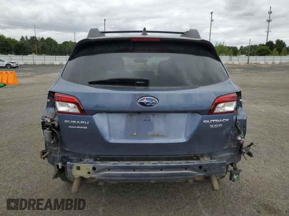 2018 Subaru Outback Limited with VIN 4S4BSENC6J3342566, listed as a Copart auction lot 60337535 with 79,704 mi miles and Salvage title. Bid and sale history available at DreamBid. Image 6.