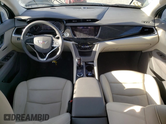 2022 Cadillac XT6 Premium Luxury with VIN 1GYKPCRS9NZ125022, listed as a Copart auction lot 42392485 with 34,703 mi miles and Salvage Title. Bid and sale history available at carsss.com. Image 8.