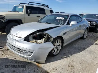 2008 Hyundai Tiburon GT z VIN KMHHN66F98U267849, wystawiony jako Copart lot #88506815 z przebiegiem 92 820 mil mil oraz Szkoda całkowita • Salvage title. Historia ofert i sprzedaży dostępna na DreamBid. Obrazek 1.