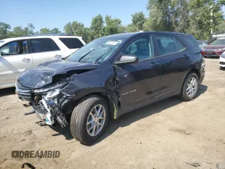 2022 Chevrolet Equinox LS with VIN 3GNAXHEV6NS148583, listed as a Copart auction lot 53452645 with Not provided miles and Non repairable. Bid and sale history available at DreamBid. Image 1.