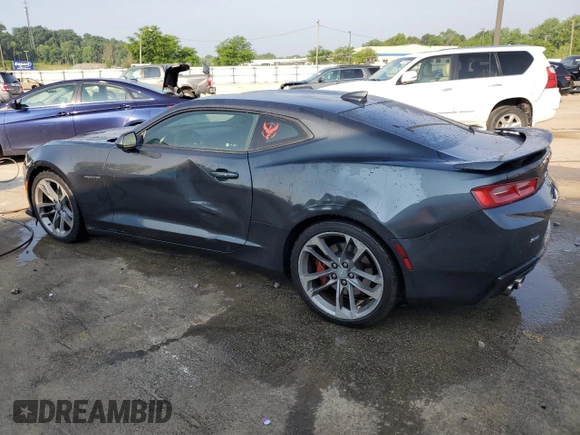 2017 Chevrolet Camaro 2SS with VIN 1G1FG1R71H0143751, listed as a Copart auction lot 59161935 with 56,915 mi miles and Salvage title. Bid and sale history available at DreamBid. Image 2.