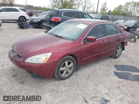 2005 Honda Accord EX z VIN 1HGCM56765A015284, wystawiony jako IAAI lot #42065143 z przebiegiem 283 360 mil mil oraz . Historia ofert i sprzedaży dostępna na DreamBid. Obrazek 2.