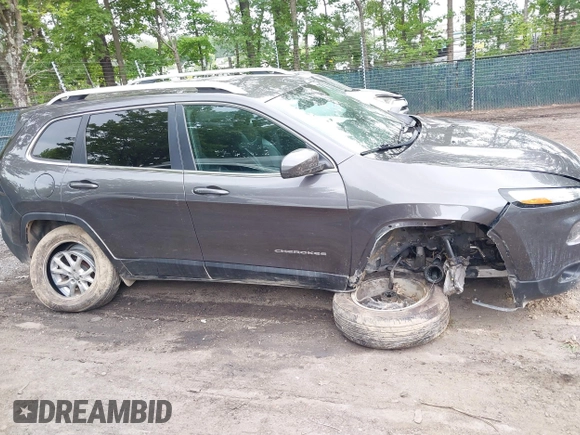 2018 Jeep Cherokee Latitude Plus with VIN 1C4PJMLB4JD536010, listed as a IAAI auction lot 42468945 with 88,099 mi miles and . Bid and sale history available at DreamBid. Image 6.