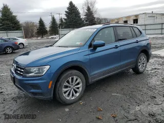2019 Volkswagen Tiguan S with VIN 3VV0B7AX9KM079152, listed as a Copart auction lot 46276784 with 44,161 mi miles and Non Repairable. Bid and sale history available at carsss.com. Image 1.