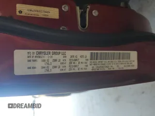 2014 Jeep Patriot Latitude with VIN 1C4NJRFB2ED734624, listed as a Copart auction lot 60675175 with 91,624 mi miles and Salvage title. Bid and sale history available at DreamBid. Image 13.