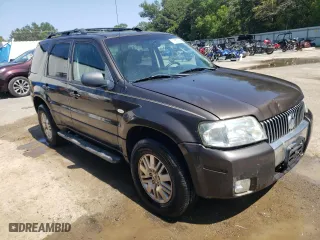 2006 Mercury Mariner Luxury with VIN 4M2YU56196KJ05583, listed as a Copart auction lot 71583784 with 80,592 mi miles and Salvage Title. Bid and sale history available at carsss.com. Image 4.