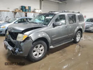 2008 Nissan Pathfinder S z VIN 5N1AR18B28C663307, wystawiony jako Copart lot #52365095 z przebiegiem 119 663 mil mil oraz Szkody całkowita. Historia ofert i sprzedaży dostępna na DreamBid. Obrazek 1.