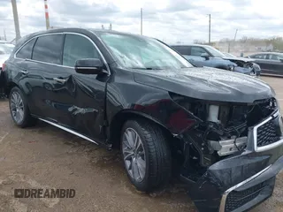 2017 Acura MDX Technology z VIN 5J8YD4H58HL001195, wystawiony jako IAAI lot #42032802 z przebiegiem 94 831 mil mil oraz . Historia ofert i sprzedaży dostępna na DreamBid. Obrazek 1.