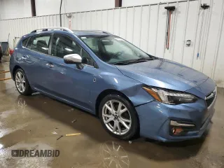 2018 Subaru Impreza Limited with VIN 4S3GTAU62J3724847, listed as a Copart auction lot 46976245 with 18,179 mi miles and Salvage title. Bid and sale history available at DreamBid. Image 4.