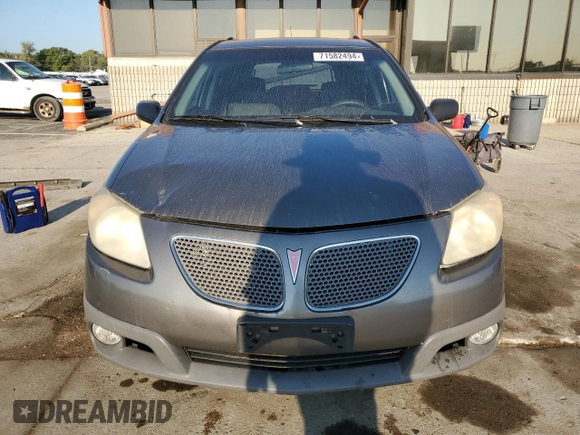 2007 Pontiac Vibe with VIN 5Y2SL65857Z428511, listed as a Copart auction lot 71582494 with 256,255 mi miles and Salvage Title. Bid and sale history available at carsss.com. Image 5.