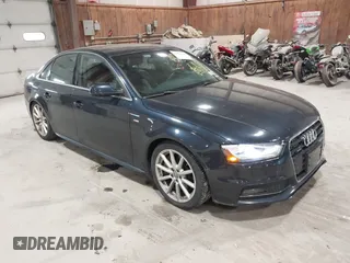 2014 Audi A4 Premium Plus with VIN WAUFFAFL8EN004935, listed as a IAAI auction lot 42091010 with 67,768 mi miles. Bid and sale history available at carsss.com. Image 1.