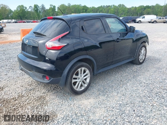 2015 Nissan Juke S with VIN JN8AF5MR4FT501252, listed as a IAAI auction lot 41979257 with 121,264 mi miles. Bid and sale history available at carsss.com. Image 4.