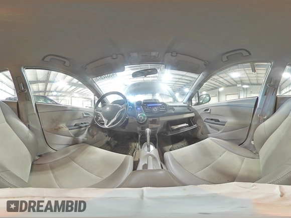 2013 Honda Insight EX with VIN JHMZE2H77DS001810, listed as a Copart auction lot 43332675 with 97,508 mi miles and Salvage title. Bid and sale history available at DreamBid. Image 13.