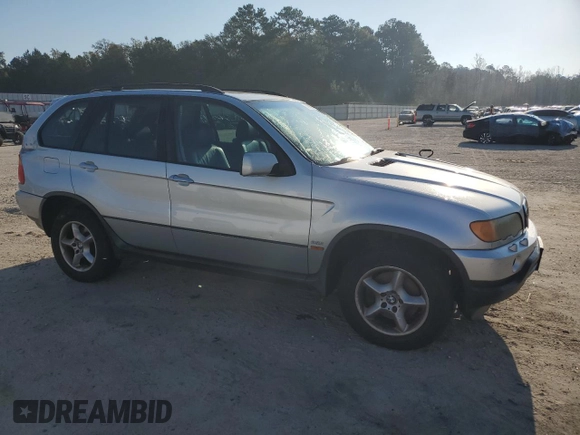 2003 BMW X5 3.0i with VIN 5UXFA53533LV88554, listed as a Copart auction lot 74318594 with 171,697 mi miles and Salvage Title. Bid and sale history available at carsss.com. Image 4.