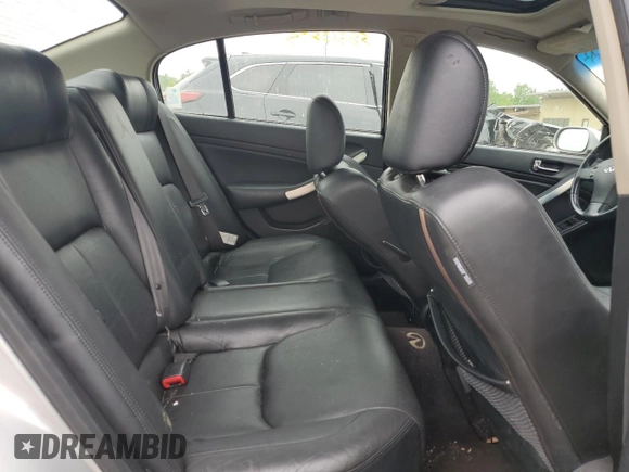 2006 Infiniti G35 z VIN JNKCV51F86M601459, wystawiony jako Copart lot #58313895 z przebiegiem Nie podano mil oraz Czysty tytuł • Clean title. Historia ofert i sprzedaży dostępna na DreamBid. Obrazek 10.