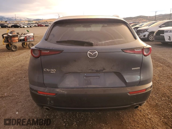 2022 Mazda CX-30 S Preferred with VIN 3MVDMBCL4NM439051, listed as a Copart auction lot 85597694 with 24,425 mi miles and Salvage Title. Bid and sale history available at carsss.com. Image 6.