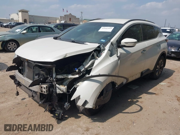 2018 Nissan Murano S z VIN 5N1AZ2MG8JN201397, wystawiony jako IAAI lot #41842169 z przebiegiem 50 648 mil mil oraz . Historia ofert i sprzedaży dostępna na DreamBid. Obrazek 18.