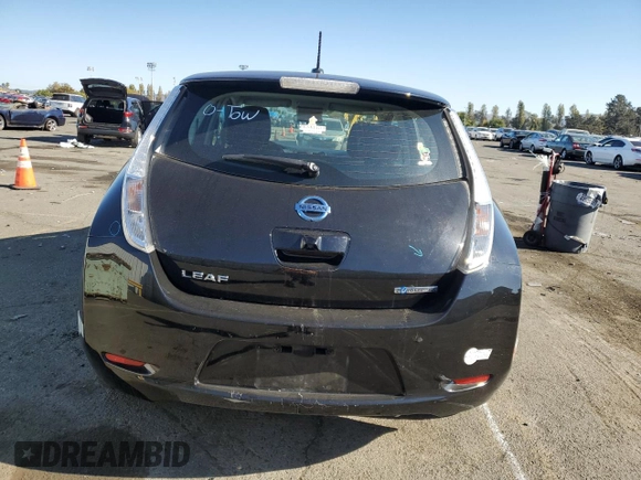 2016 Nissan LEAF S with VIN 1N4BZ0CP3GC314800, listed as a Copart auction lot 73349453 with 62,432 mi miles and . Bid and sale history available at DreamBid. Image 6.