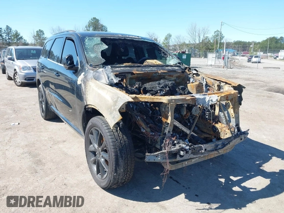 2017 Dodge Durango GT with VIN 1C4RDJDG2HC924037, listed as a IAAI auction lot 41794021 with Not Provided miles and . Bid and sale history available at carsss.com. Image 6.