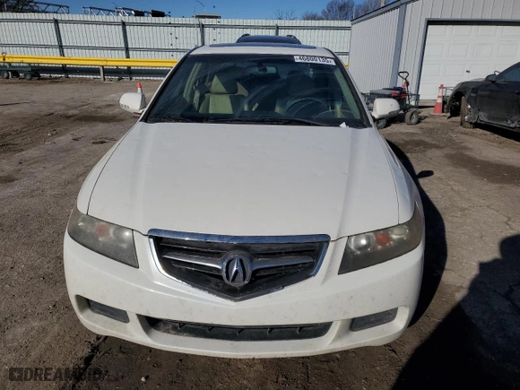2004 Acura TSX with VIN JH4CL96804C041074, listed as a Copart auction lot 46800135 with 215,103 mi miles and Salvage Title. Bid and sale history available at carsss.com. Image 5.