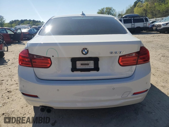 2015 BMW 3 Series 328i with VIN WBA3A5G53FNS83611, listed as a Copart auction lot 52117425 with 164,675 mi miles and Salvage Title. Bid and sale history available at carsss.com. Image 6.