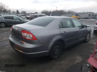 2006 Mercury Milan Premier with VIN 3MEHM08Z36R659174, listed as a Copart auction lot 53563714 with 0 mi miles and Salvage Title. Bid and sale history available at carsss.com. Image 3.