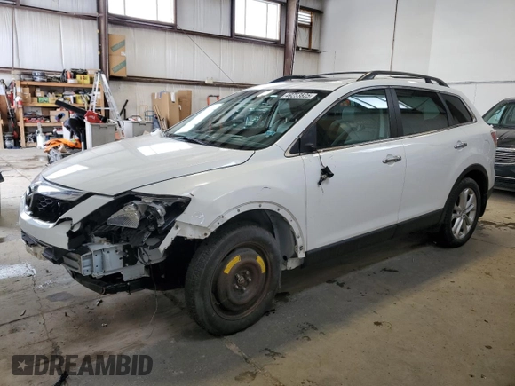 2012 Mazda CX-9 Grand Touring with VIN JM3TB3DA3C0344719, listed as a Copart auction lot 49253825 with 177,564 mi miles and Salvage Title. Bid and sale history available at carsss.com. Image 1.