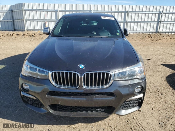 2018 BMW X4 M40i with VIN 5UXXW7C53J0W63995, listed as a Copart auction lot 87933125 with NaN miles and Salvage Title. Bid and sale history available at carsss.com. Image 5.