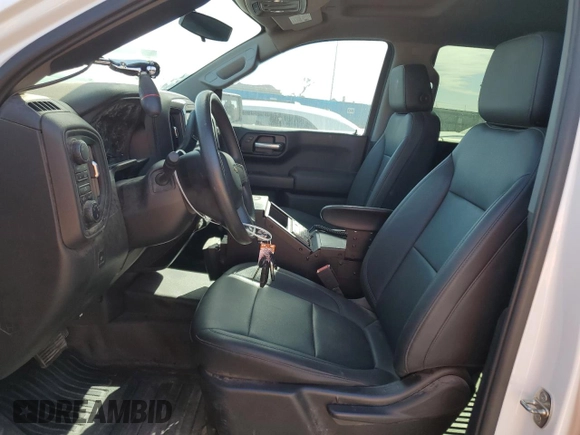 2021 Chevrolet Silverado 1500 Work Truck with VIN 3GCUYAEF3MG207027, listed as a Copart auction lot 42753865 with 15,844 mi miles and Salvage Title. Bid and sale history available at DreamBid. Image 7.