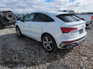 2021 Audi SQ5 Sportback Premium with VIN WA114AFY7M2081188, listed as a Copart auction lot 45051835 with 26,879 mi miles and Salvage Title. Bid and sale history available at DreamBid. Image 2.