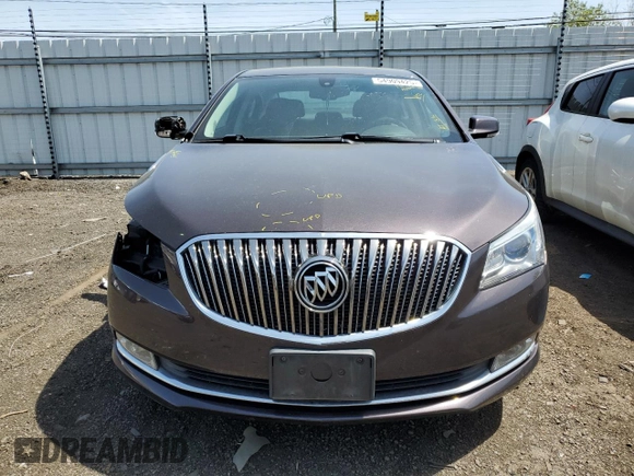 2014 Buick LaCrosse Leather with VIN 1G4GB5G30EF125148, listed as a Copart auction lot 54909425 with 102,081 mi miles and Salvage Title. Bid and sale history available at DreamBid. Image 5.