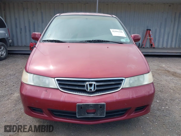 2003 Honda Odyssey EX with VIN 5FNRL18643B086576, listed as a IAAI auction lot 41991328 with 130,025 mi miles and . Bid and sale history available at carsss.com. Image 6.