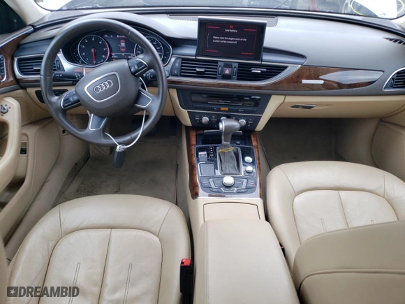 2012 Audi A6 3.0T Premium Plus with VIN WAUGGAFC1CN075103, listed as a Copart auction lot 53281175 with 165,854 mi miles and Clean Title. Bid and sale history available at carsss.com. Image 8.