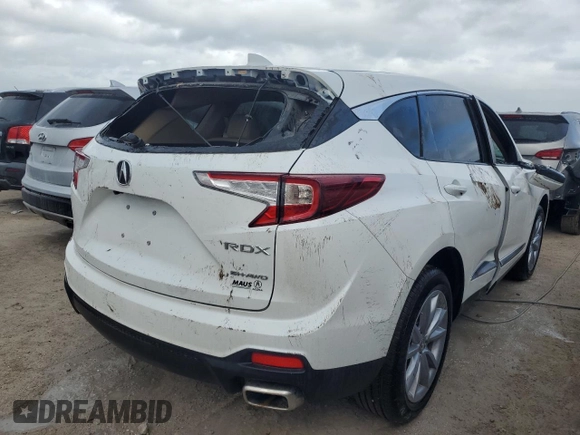 2024 Acura RDX with VIN 5J8TC2H32RL040009, listed as a Copart auction lot 74537804 with 0 mi miles and Salvage Title. Bid and sale history available at carsss.com. Image 3.