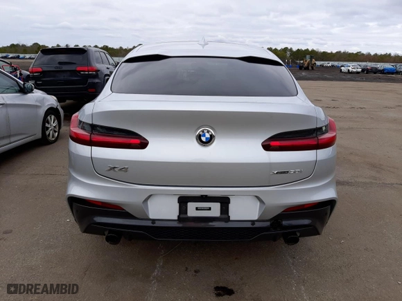2021 BMW X4 xDrive30i with VIN 5UX2V1C06M9F10870, listed as a Copart auction lot 37548973 with 13,840 mi miles. Bid and sale history available at carsss.com. Image 6.
