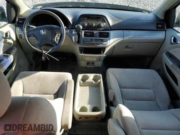 2007 Honda Odyssey EX z VIN 5FNRL38447B407130, wystawiony jako Copart lot #58394935 z przebiegiem 129 893 mil mil oraz Szkoda całkowita • Salvage title. Historia ofert i sprzedaży dostępna na DreamBid. Obrazek 8.