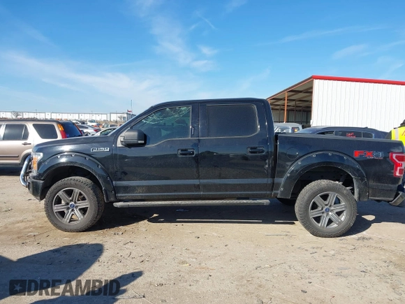 2018 Ford F-150 XL with VIN 1FTEW1E54JKF34266, listed as a IAAI auction lot 41582541 with 81,197 mi miles. Bid and sale history available at carsss.com. Image 14.