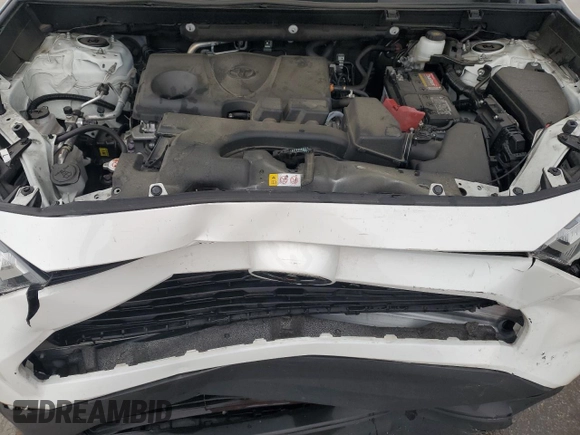 2024 Toyota RAV4 LE with VIN 2T3K1RFV0RC263340, listed as a Copart auction lot 47829455 with 55,101 mi miles and Salvage Title. Bid and sale history available at carsss.com. Image 12.