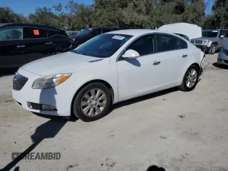2013 Buick Regal Premium 1 with VIN 2G4GS5ERXD9132705, listed as a Copart auction lot 46290465 with 119,601 mi miles and Salvage Title. Bid and sale history available at DreamBid. Image 1.