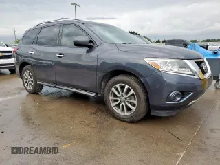 2013 Nissan Pathfinder S with VIN 5N1AR2MN0DC619306, listed as a Copart auction lot 60338875 with 281,186 mi miles and Clean title. Bid and sale history available at DreamBid. Image 4.
