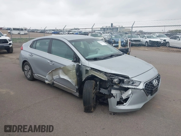 2020 Hyundai Ioniq SE with VIN KMHC75LC0LU242355, listed as a IAAI auction lot 42144438 with 74,120 mi miles and . Bid and sale history available at DreamBid. Image 1.