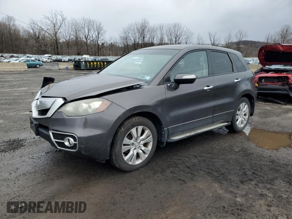 2010 Acura RDX Tech Pkg with VIN 5J8TB1H51AA002754, listed as a Copart auction lot 49439015 with 143,774 mi miles and Salvage Title. Bid and sale history available at carsss.com. Image 1.