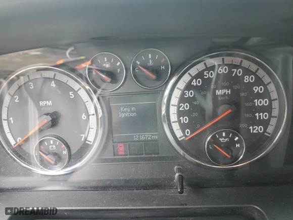 2011 Ram 1500 SLT with VIN 1D7RV1GPXBS569629, listed as a Copart auction lot 51676905 with 121,672 mi miles and Salvage Title. Bid and sale history available at carsss.com. Image 9.