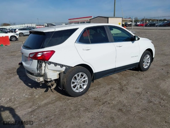 2021 Chevrolet Equinox LT with VIN 3GNAXUEV0MS104103, listed as a IAAI auction lot 40956169 with 80,236 mi miles. Bid and sale history available at carsss.com. Image 4.