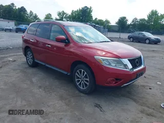 2013 Nissan Pathfinder SL z VIN 5N1AR2MM4DC655555, wystawiony jako IAAI lot #42493665 z przebiegiem 161 159 mil mil oraz . Historia ofert i sprzedaży dostępna na DreamBid. Obrazek 1.